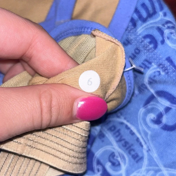 Lululemon Blue Swirl Manifesto Power Y Tank Top - Picture 5 of 5